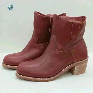 Red Wings Women’s Brown Leather short Boots Size US 6.5 B